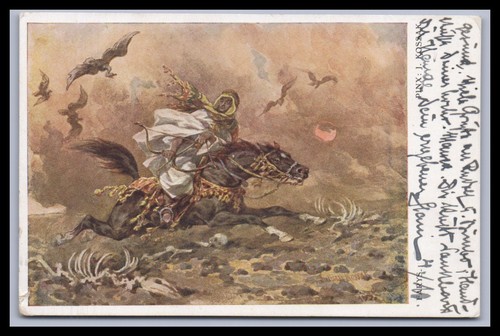 Cartolina arte kossak - /, j.