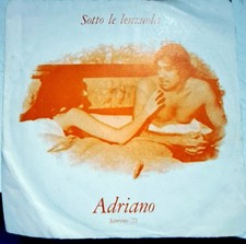 Disco vinile 45 giri Adriano Celentano - Sotto le lenzuola - Clan Celentano '71