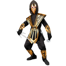 VESTITO CARNEVALE GOLD KOMBAT