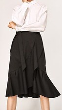 Gonna da donna Zara Midi Wrap