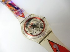 ALFEE! Swatch "See Thru" GUITAR ART Aube Rock concerto ACCESSO tour-LTD! NOS-RARO!