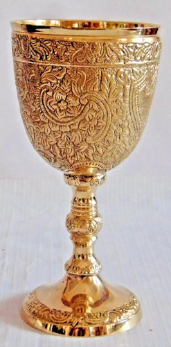 Calice vino ottone - vino,