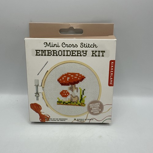 Kikkerland mini kit ricamo - kikkerland,