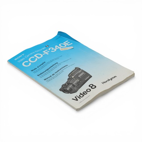 Sony video ccd f340e - sony,