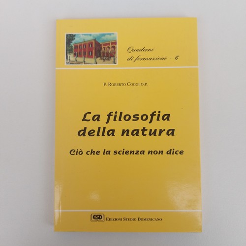 Filosofia della natura - della, –
