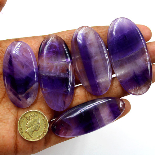 Pezzi rara fluorite - 5,