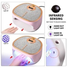 Lampada Unghie Uv/Led SUN AB-99 Con Glitter 288W 45 Led