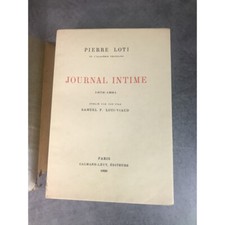 Pierre Loti Journal Intime