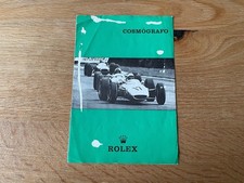 Folleto ROLEX COSMOGRAPH