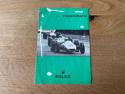 Folleto rolex cosmograph - rolex,