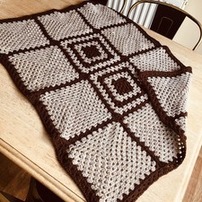 Coperta all'uncinetto vintage