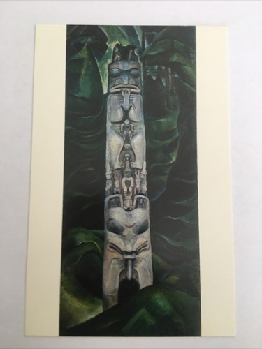 Cartolina totem foresta - totem, e