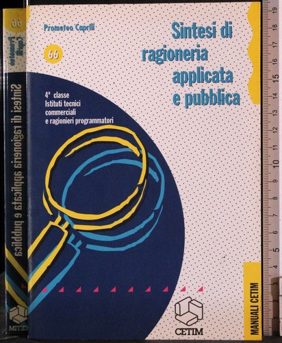 Sintesi ragioneria - sintesi,