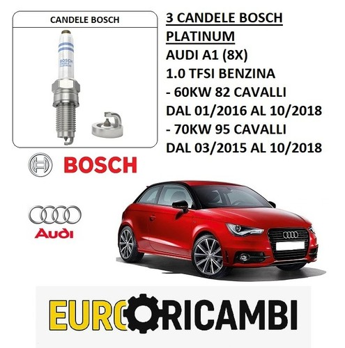 Candele bosch platinum audi - bosch,