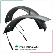 PARAFANGHI BICI ELETTRICA FAT BIKE E-BIKE NERO FERRO