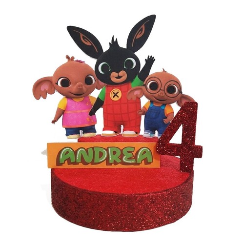 Centrotavola bing friends - 3d, e