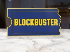 Insegna Blockbuster retrò