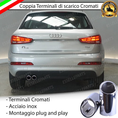 Coppia terminali scarico - terminali, di