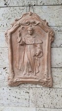Bassorilievo in terracotta da appendere  S. Agostino