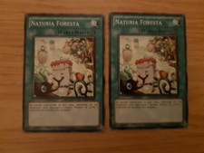 2 Natura Foresta - Yugioh - Comune - Carte magia - PERFETTE!