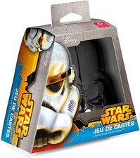 Cofanetto Gioco Di 54 Carte Maschera DARK VADOR Shuffle STAR WARS - NUOVO - Raro