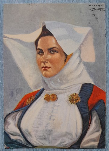 Atzara costume cartolina - costume,