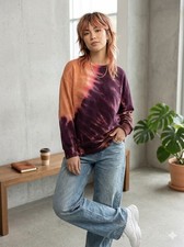 Felpa oversize ZARA tie dye