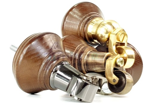 Gambe divano mobili legno - 4x,
