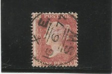 GRAN BRETAGNA n° 26 1d. rosso carminio pl.189