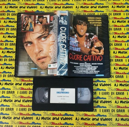 Vhs film cuore cattivo - cattivo, 1995