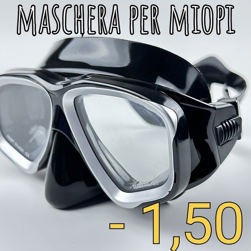 Maschera subacquea per miopia - subacquea,