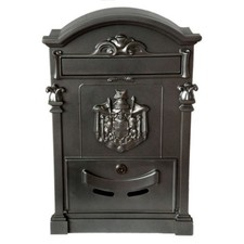 CASSETTA POSTALE POSTA PORTALETTERE LETTERE ALLUMINIO