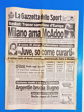 GAZZETTA DELLO SPORT 9 APRILE