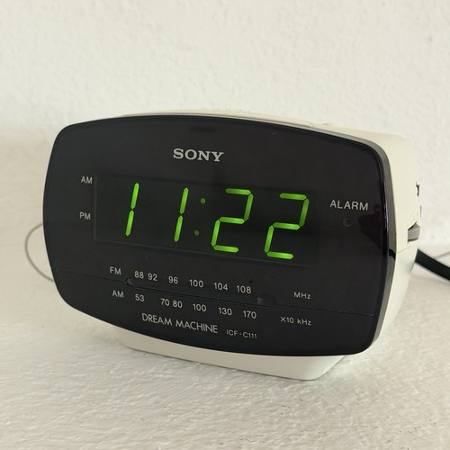 Sony icf c111 dream machine - sony,
