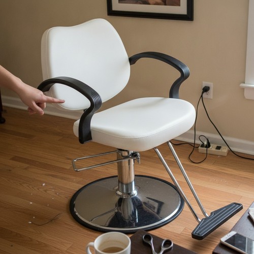 Sedia barbiere salone - sedia,