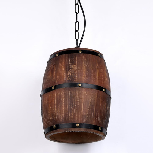 Lampada sospensione botte - lampada,