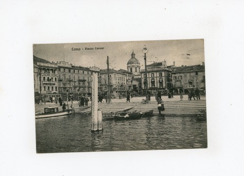 Cartolina como piazza - -,