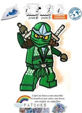 patch Lloyd ninja go toppa termoadesiva lego figures character personaggi green