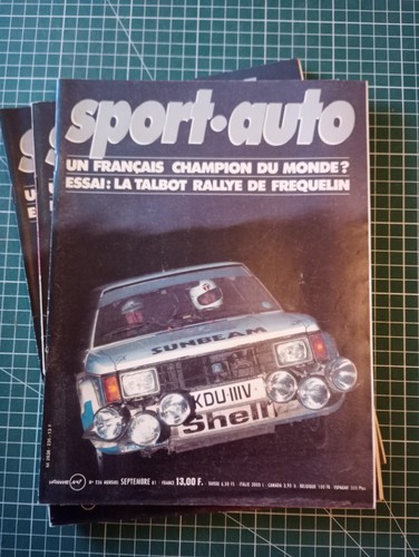 An27 sport auto 1981 - an27,