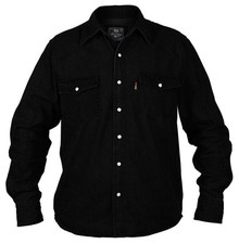 Camicia uomo denim western