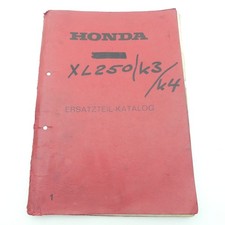 Honda XL 250 K3 K4 catalogo