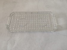 Piccolo vassoio in vetro porta