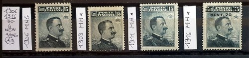 Italy regno 1906 michetti a - 1906-16,