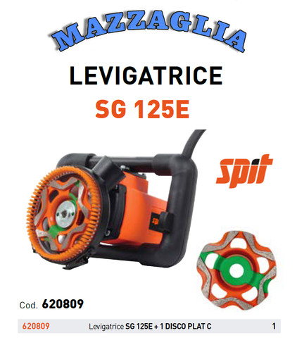 Spit 125e levigatrice - 125e,