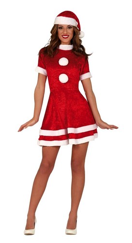 Costume mamma natale - natale, deluxe
