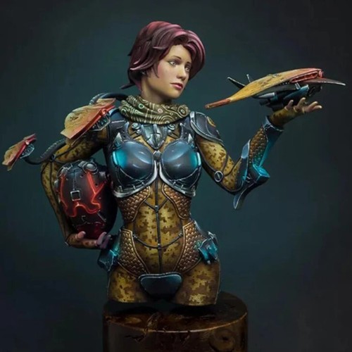Busto pilota femminile