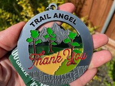 Medaglia angelo sentiero