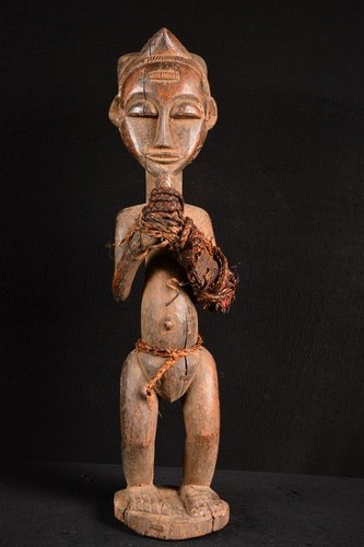 Statua chokwe africano - chokwe,