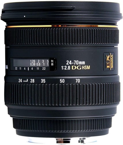Sigma 70mm if ex - f2.8, dg