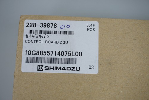 Scheda controllo shimadzu - controllo,